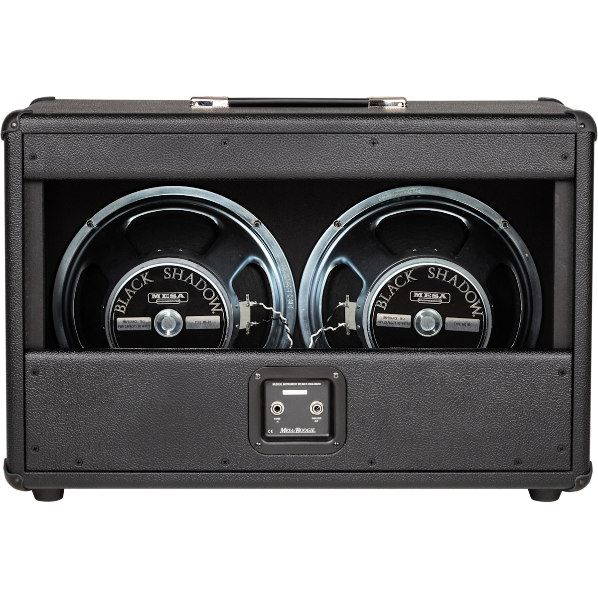 Mesa Boogie 2x12 Boogie Open Back Cabinet - Black Bronco