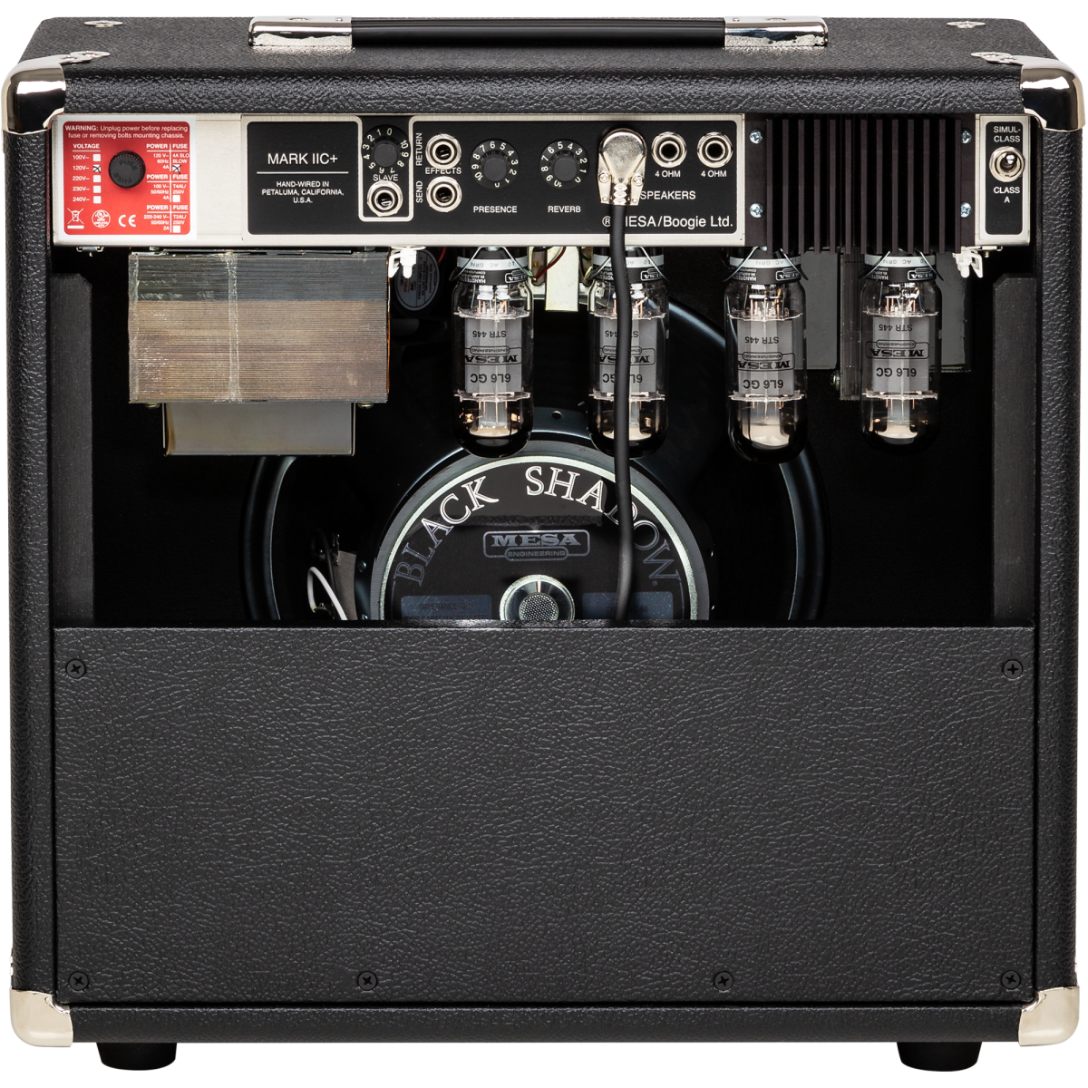 Mesa Boogie Mark IIC+ 25-/75-watt 1 x 12-inch Combo Amp - Black Bronco