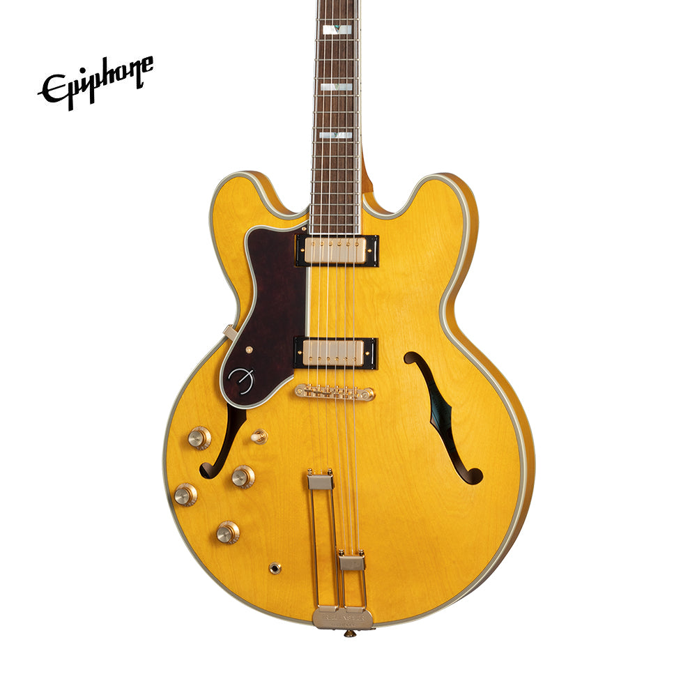 Epiphone Sheraton Frequensator Semi-hollowbody Left-handed Electric Guitar - Natural