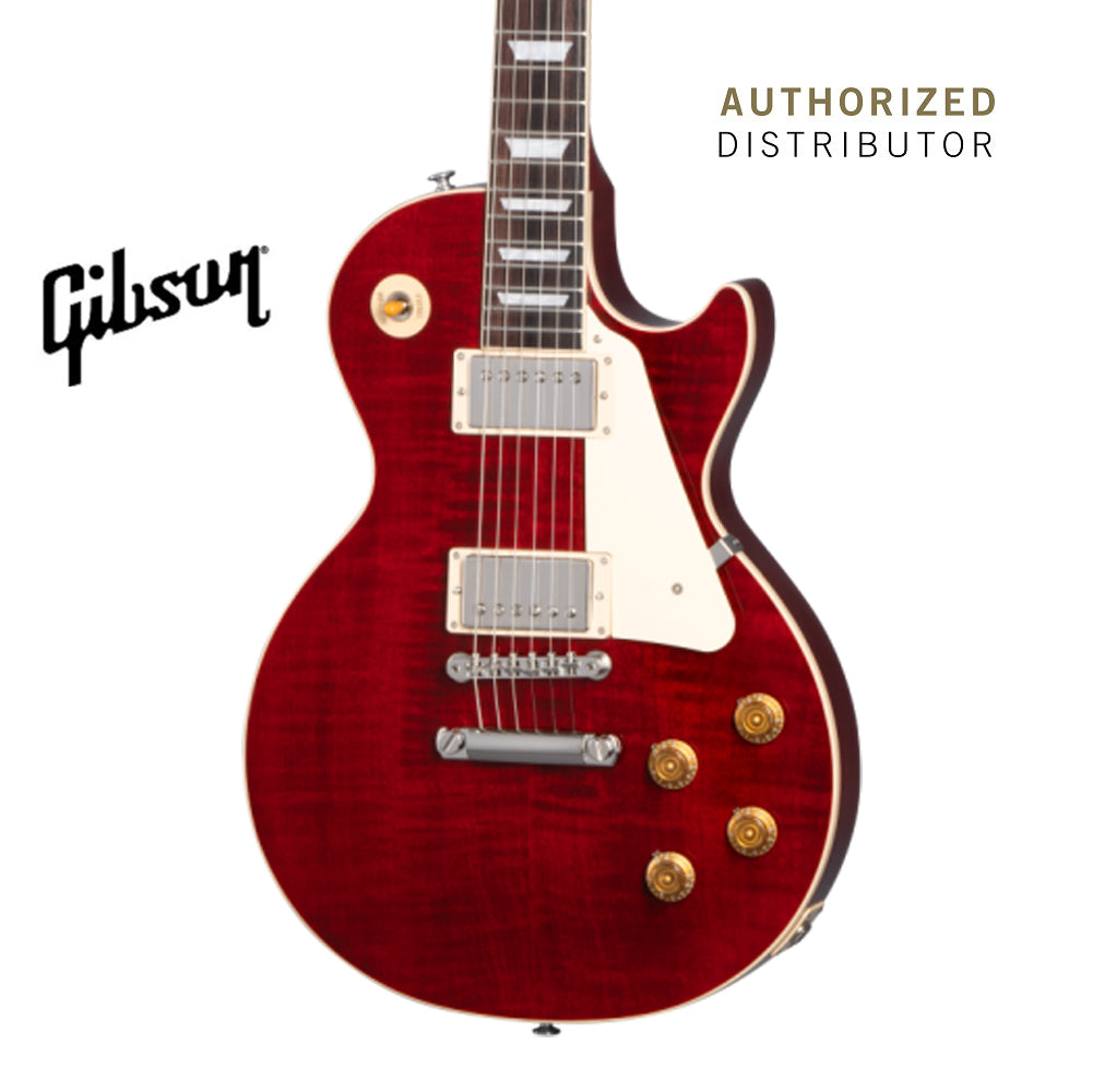 GIBSON LES PAUL STANDARD 50S FIGURED TOP ELECTRIC GUITAR - '60S CHERRY