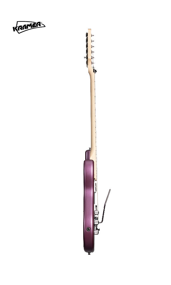 Kramer Pacer Classic Left-handed Electric Guitar - Purple Passion Metallic