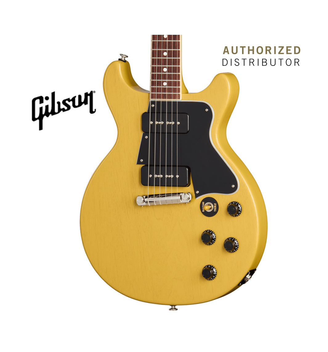 GIBSON LES PAUL SPECIAL DOUBLE CUTAWAY ELECTRIC GUITAR - TV YELLOW