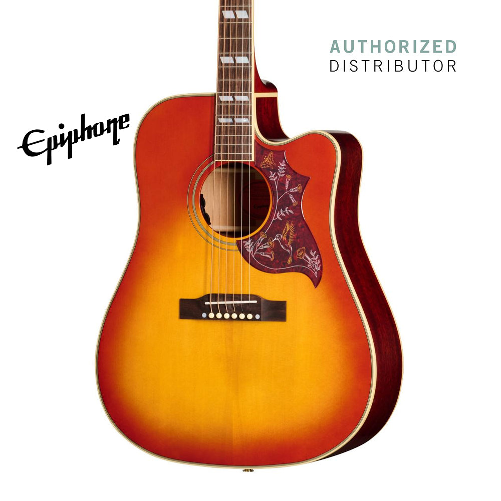 Epiphone Hummingbird Standard EC Acoustic-electric Guitar - Cherry Sunburst