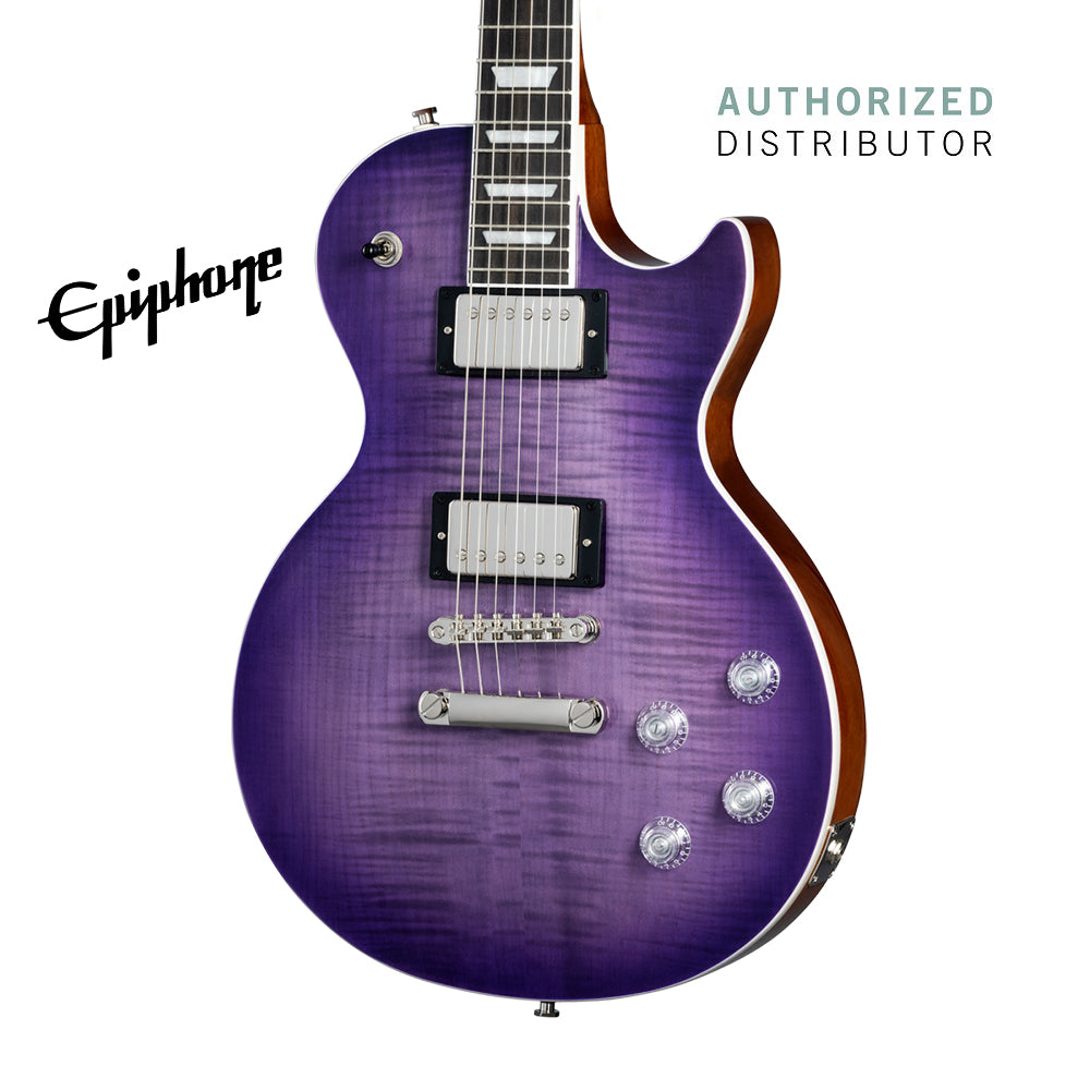 Epiphone Les Paul Modern Figured Electric Guitar - Purple Burst