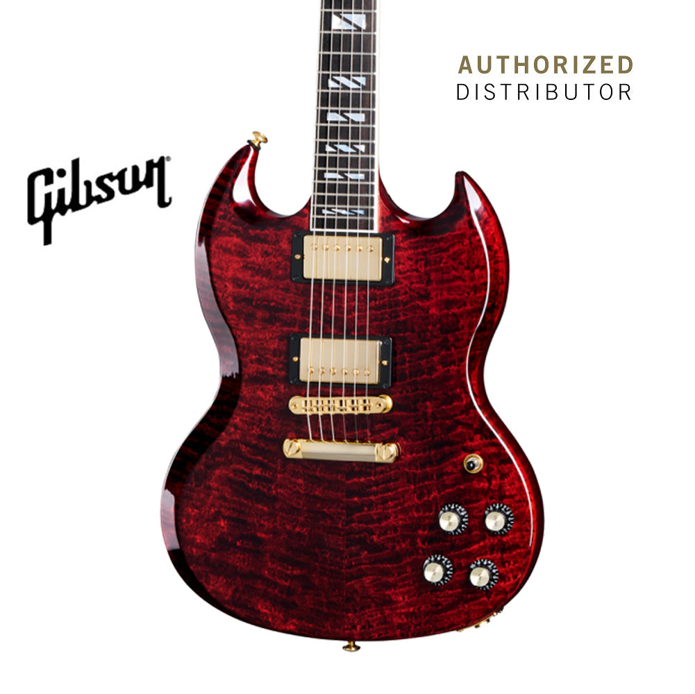 GIBSON SG SUPREME ELECTRIC GUITAR - WINE RED