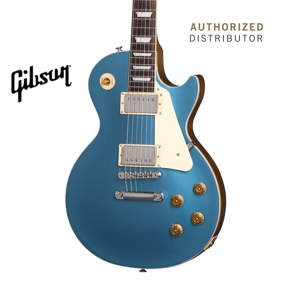 GIBSON LES PAUL STANDARD 50S PLAIN TOP ELECTRIC GUITAR - PELHAM BLUE