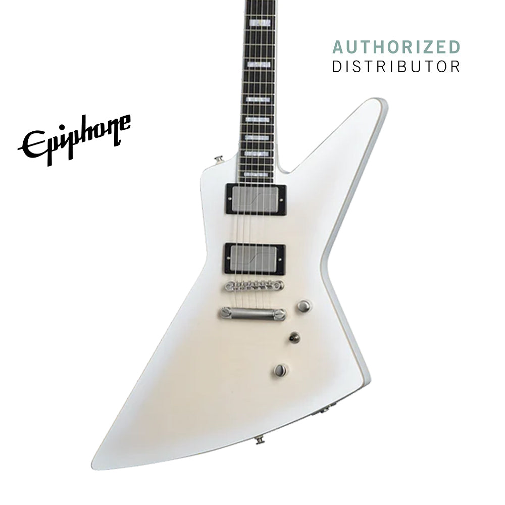 Epiphone Extura Prophecy Electric Guitar with Premium Gig Bag - Aged White Tiger
