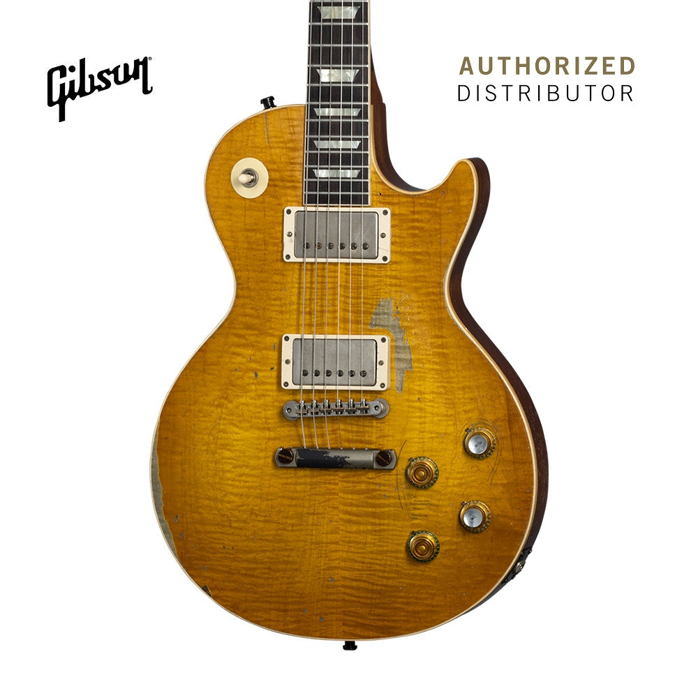 GIBSON KIRK HAMMETT "GREENY" 1959 LES PAUL STANDARD MURPHY LAB AGED - GREENY BURST