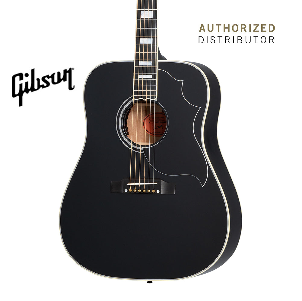 GIBSON HUMMINGBIRD CUSTOM ACOUSTIC-ELECTRIC GUITAR - EBONY