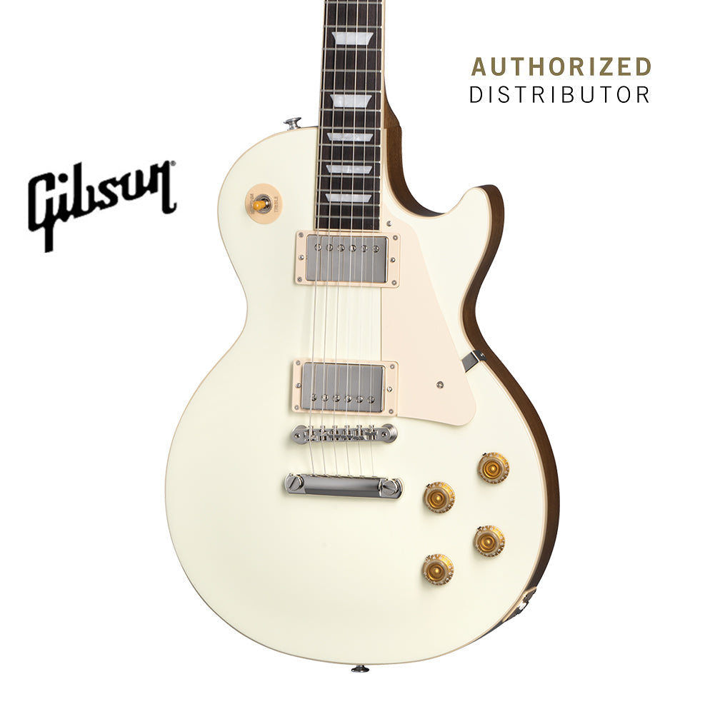 GIBSON LES PAUL STANDARD 50S PLAIN TOP ELECTRIC GUITAR - CLASSIC WHITE