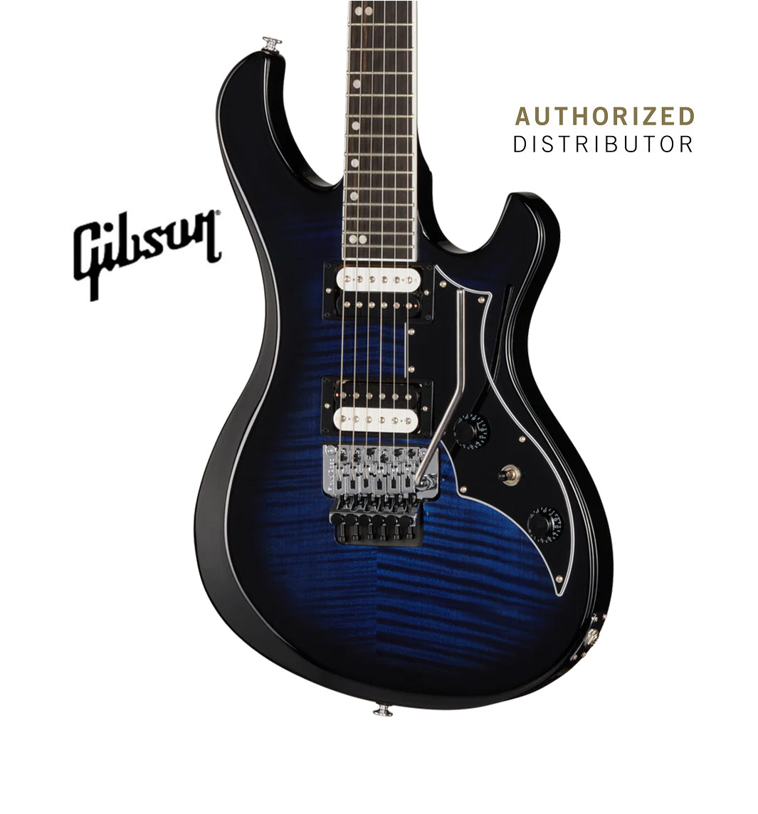 GIBSON VICTORY FLOYD ROSE ELECTRIC GUITAR - DEEP OCEAN BURST