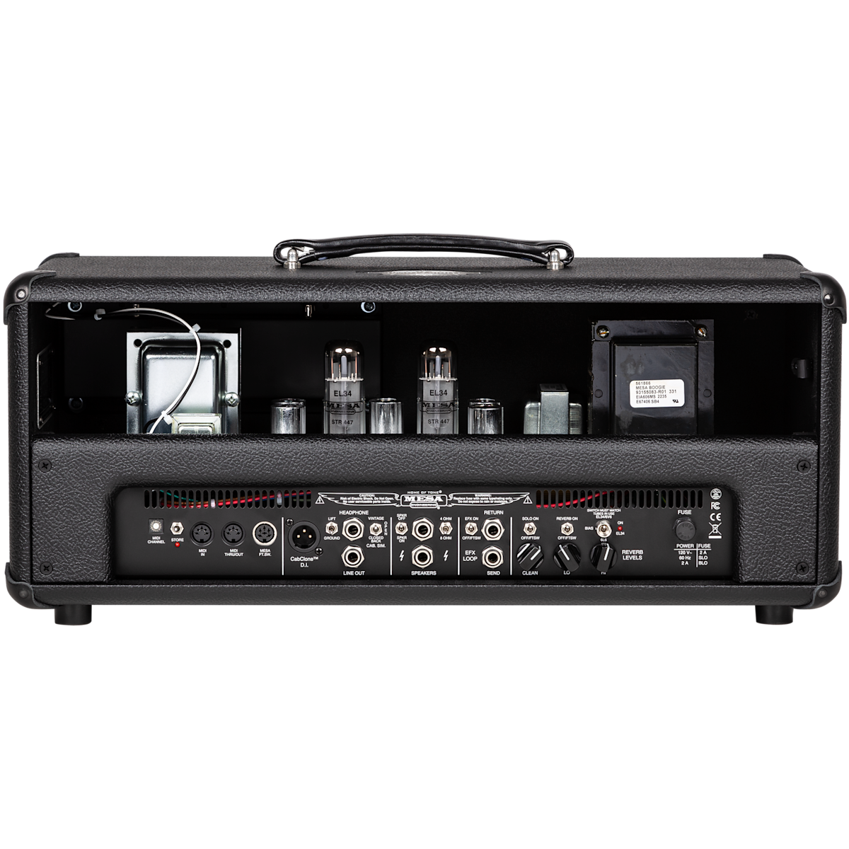 Mesa Boogie Triple Crown TC-50 - 50-watt Tube Head - Black Taurus