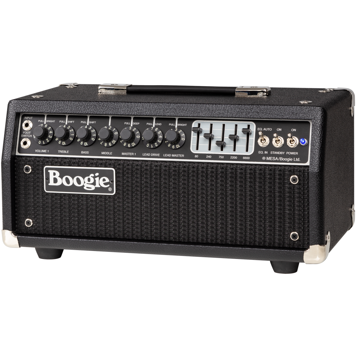 Mesa Boogie Mark IIC+ 25-/75-watt Guitar Tube Amp Head - Black Bronco