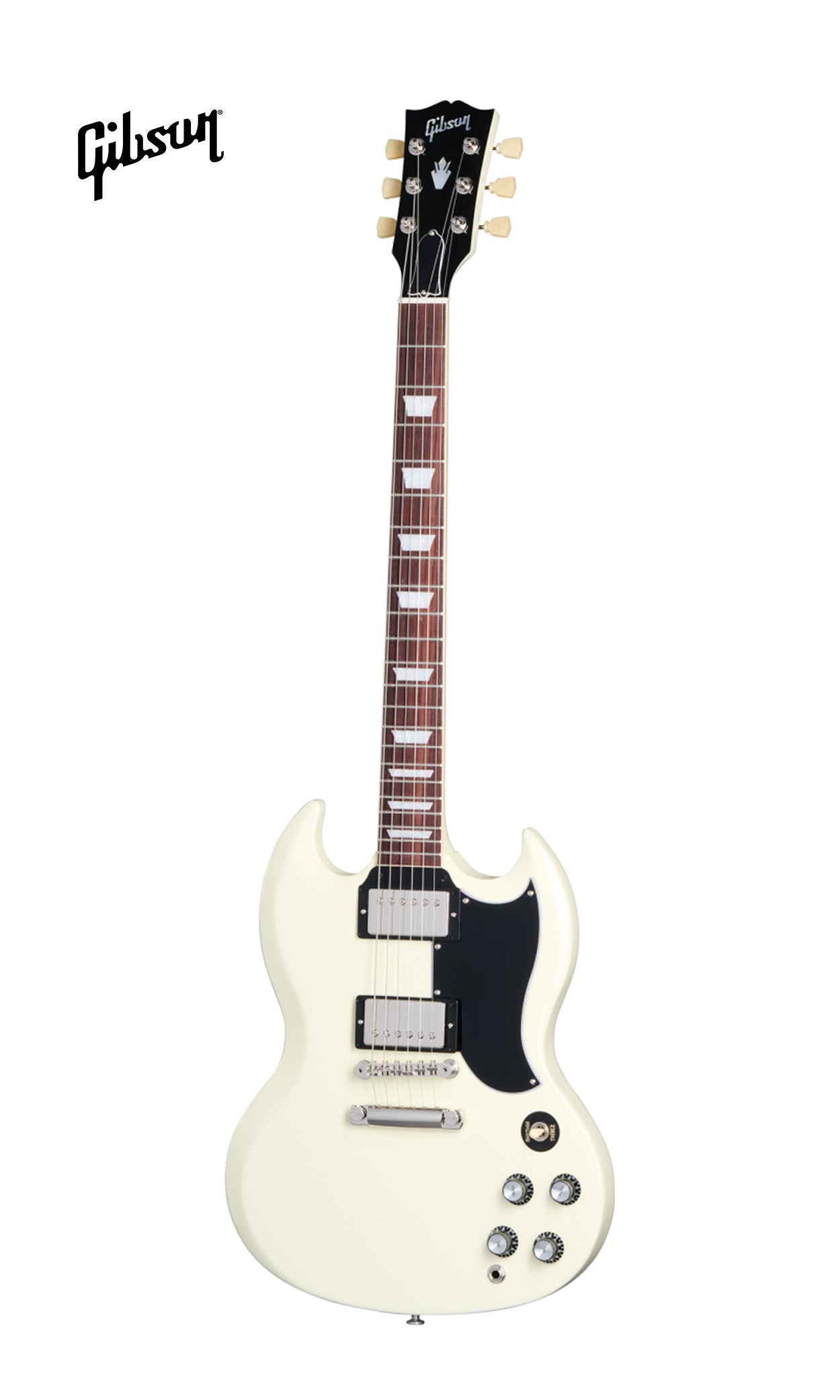 GIBSON SG STANDARD '61 STOPBAR ELECTRIC GUITAR - CLASSIC WHITE