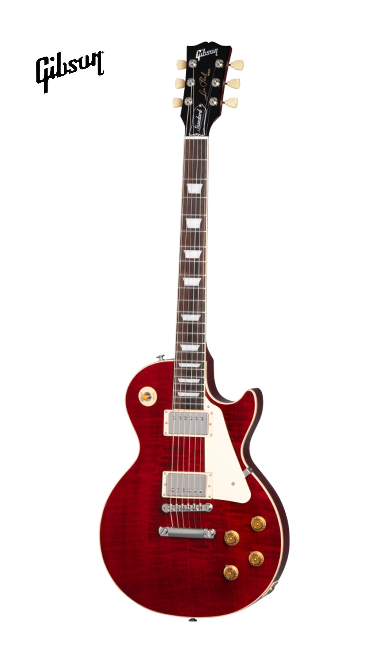 GIBSON LES PAUL STANDARD 50S FIGURED TOP ELECTRIC GUITAR - '60S CHERRY