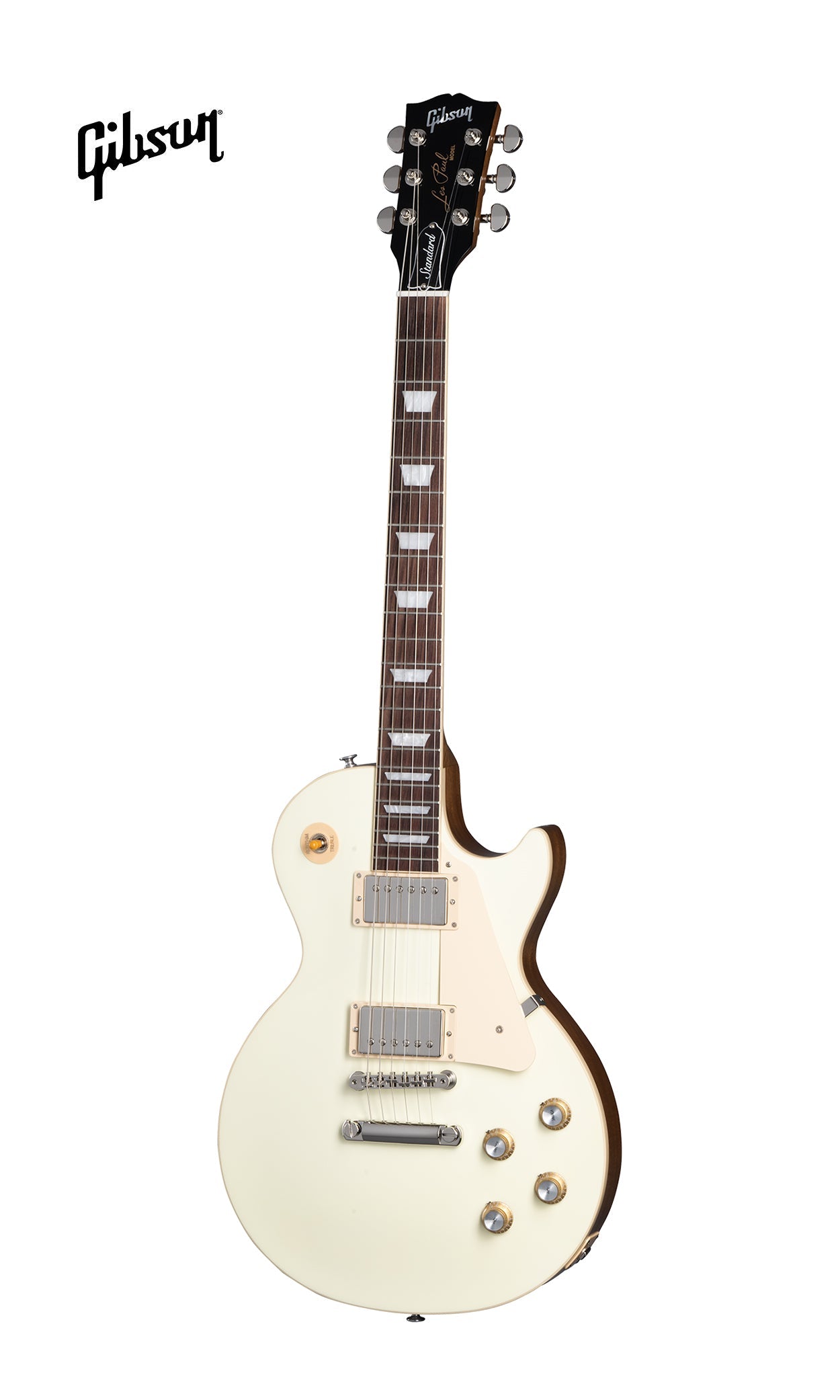 GIBSON LES PAUL STANDARD 60S PLAIN TOP ELECTRIC GUITAR - CLASSIC WHITE