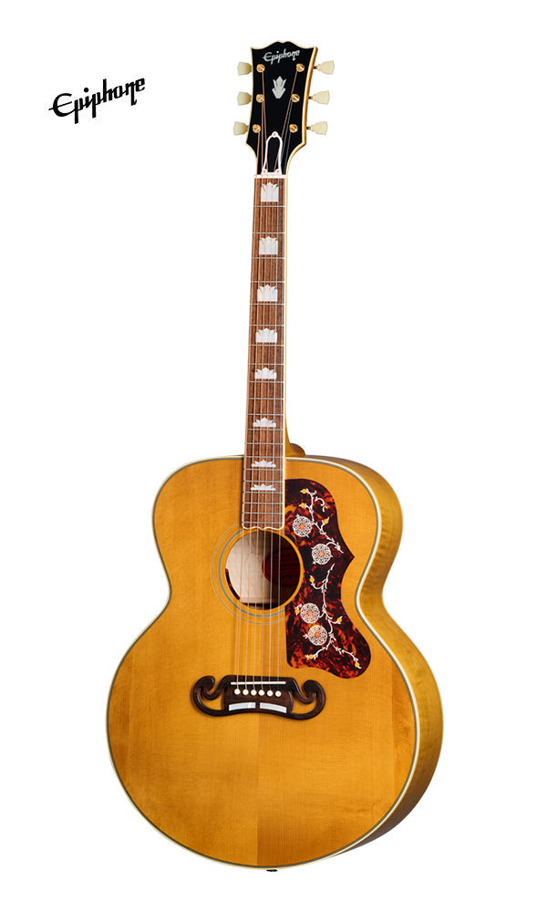 (Epiphone Inspired by Gibson Custom) Epiphone 1957 SJ-200 Acoustic-Electric Guitar - Antique Natural