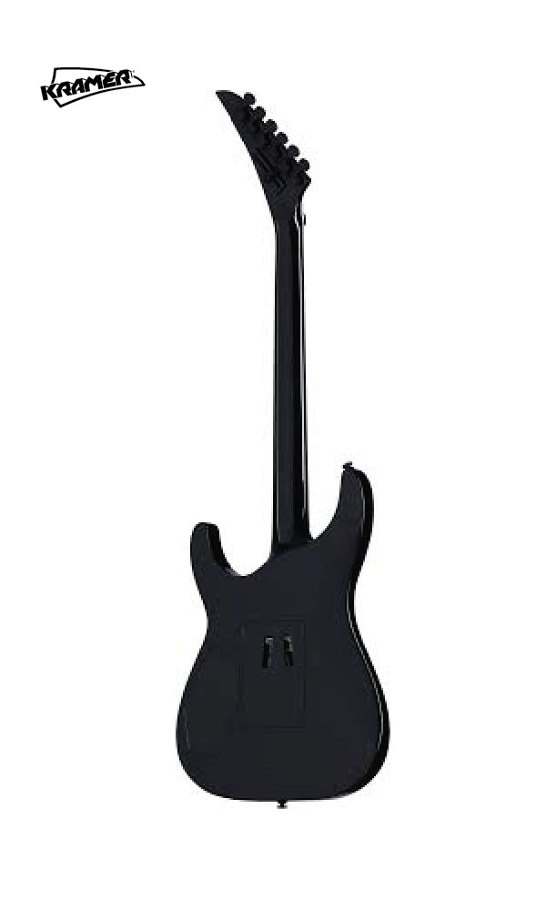 Kramer SM-1 Figured Electric Guitar - Black Denim Perimeter