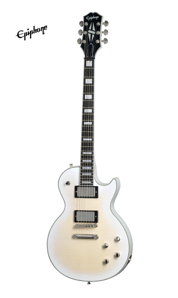 Epiphone Les Paul Prophecy Electric Guitar with Premium Gig Bag - Aged White Tiger