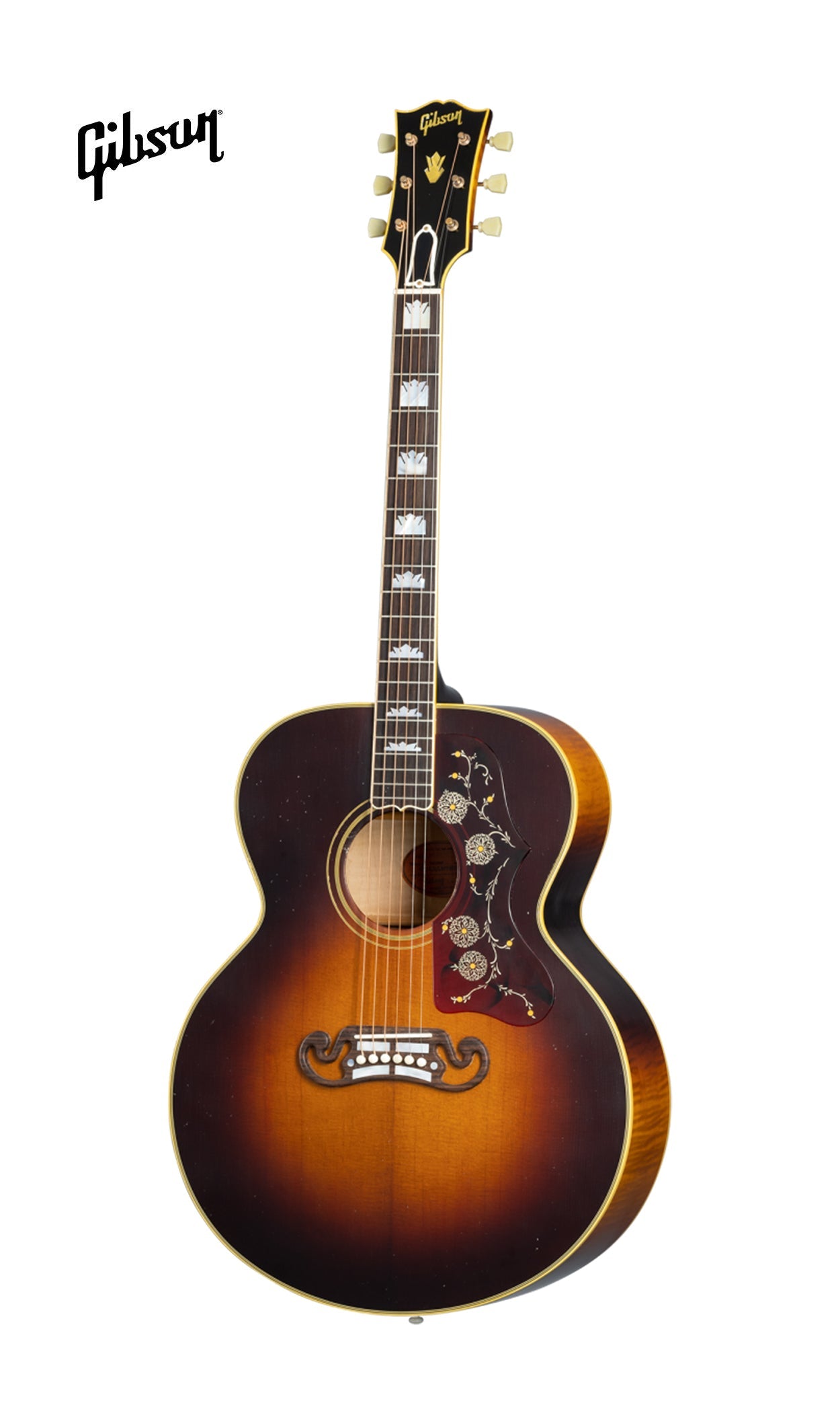 GIBSON 1957 SJ-200 MURPHY LAB LIGHT AGED ACOUSTIC GUITAR - VINTAGE SUNBURST (SJ200)