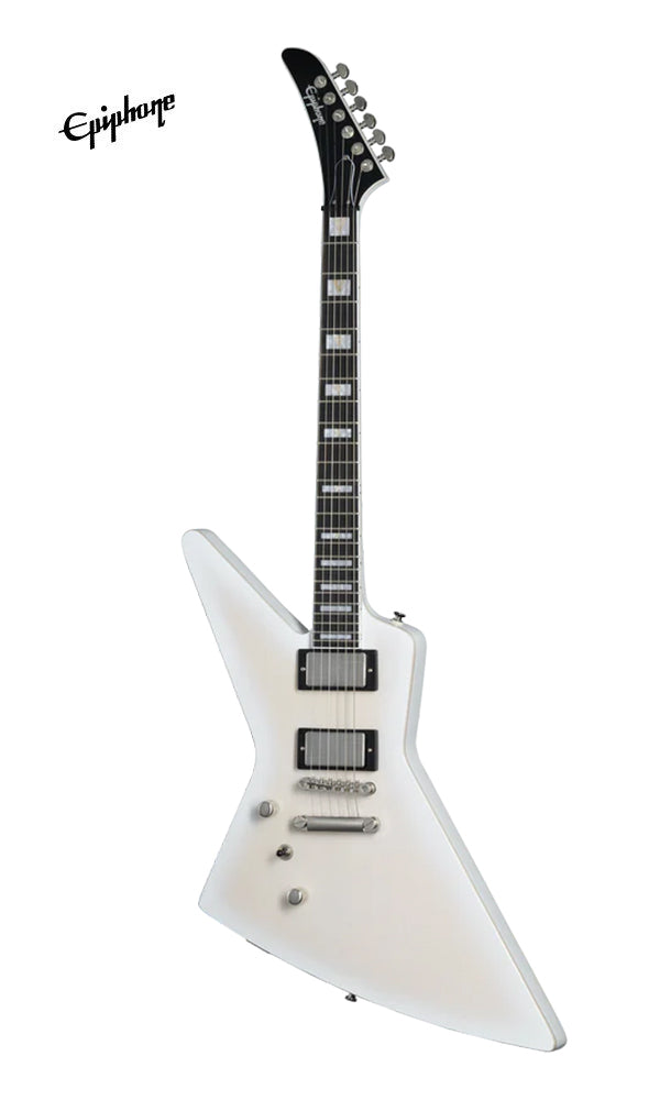 Epiphone Extura Prophecy Left-handed Electric Guitar with Premium Gig Bag - Aged White Tiger