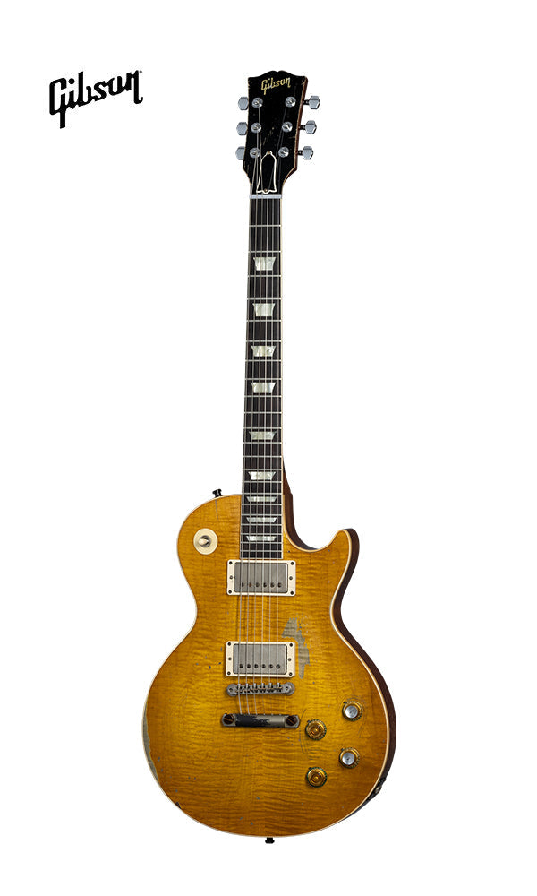 GIBSON KIRK HAMMETT "GREENY" 1959 LES PAUL STANDARD MURPHY LAB AGED - GREENY BURST