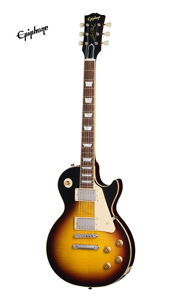 (Epiphone Inspired by Gibson Custom) Epiphone 1959 Les Paul Standard Electric Guitar - Tobacco Burst