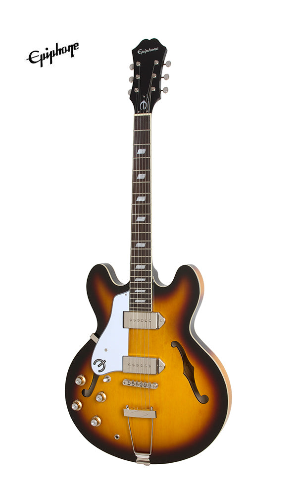 Epiphone Casino Left-handed Hollowbody Electric Guitar - Vintage Sunburst