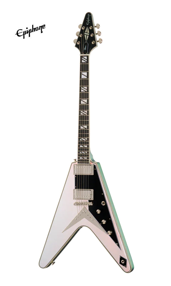 Epiphone Futura Flying V Custom Electric Guitar - Quicksilver Shift