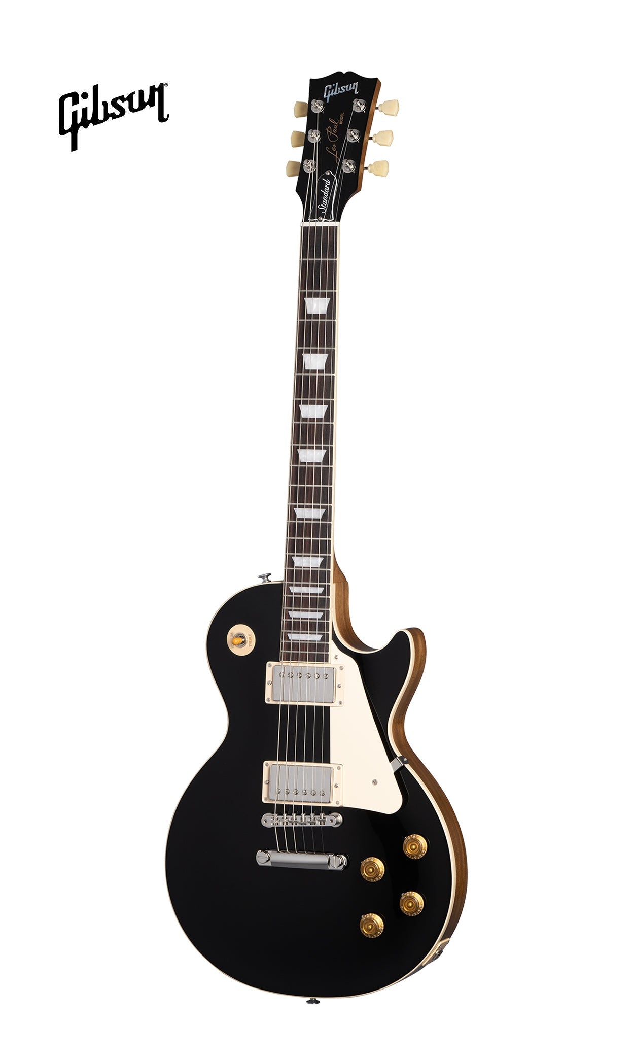 GIBSON LES PAUL STANDARD 50S PLAIN TOP ELECTRIC GUITAR - EBONY