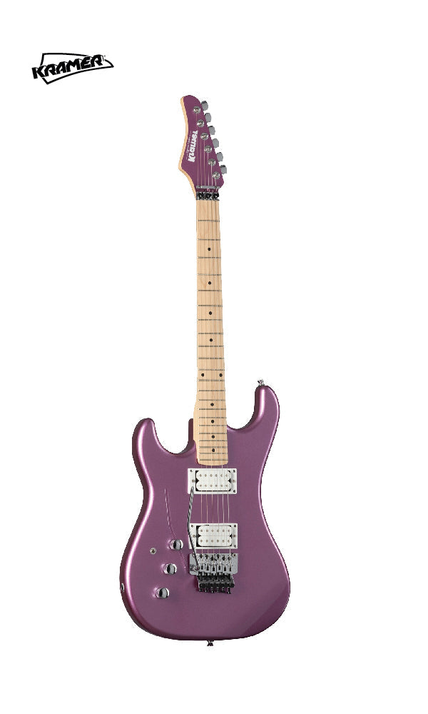 Kramer Pacer Classic Left-handed Electric Guitar - Purple Passion Metallic