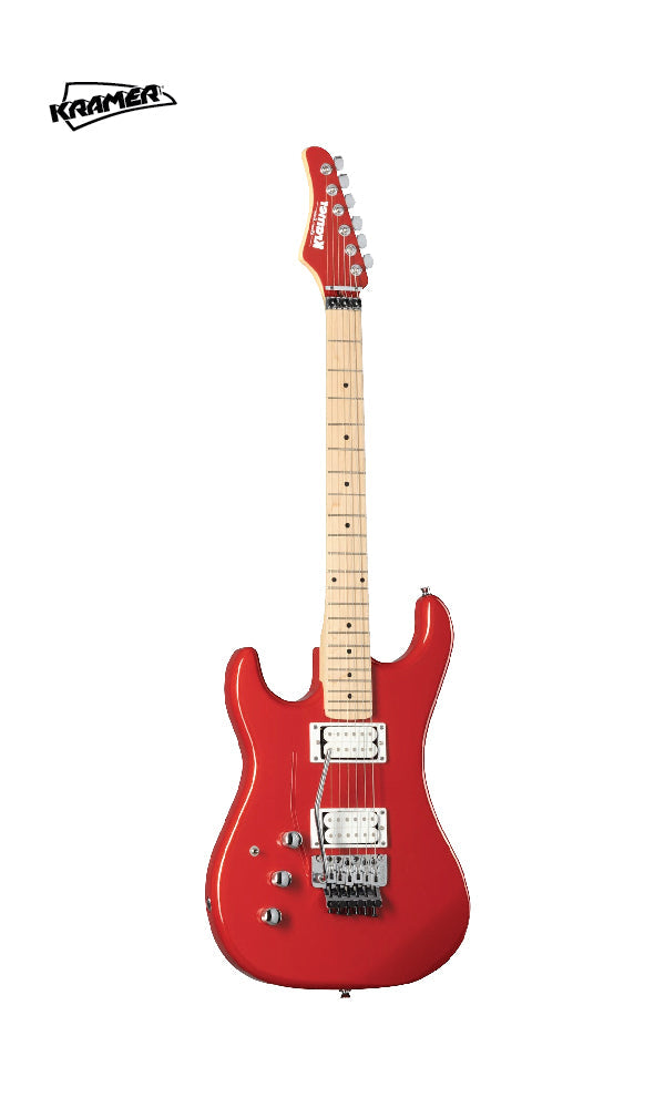 Kramer Pacer Classic Left-handed Electric Guitar - Scarlet Red Metallic