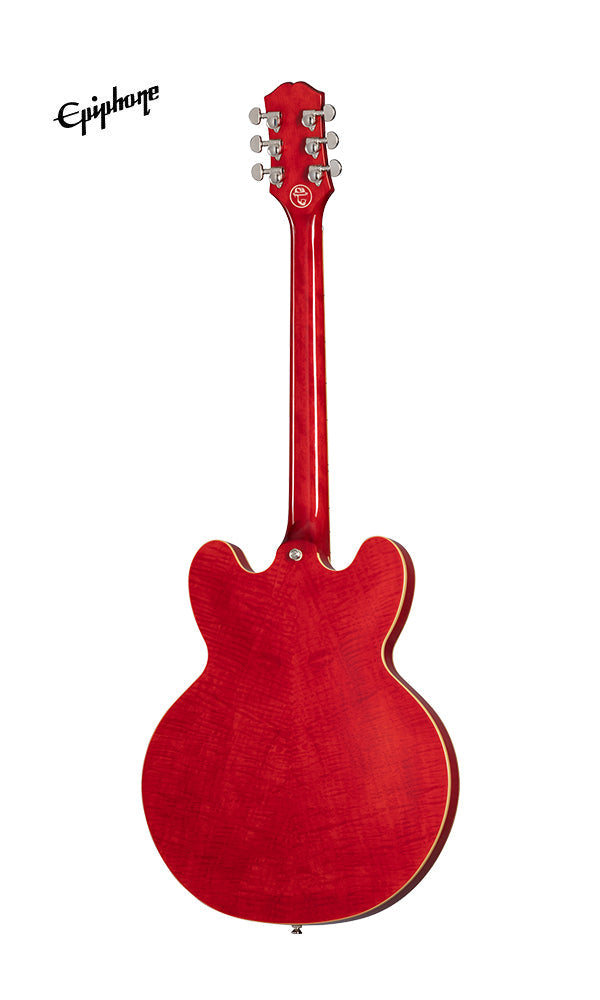 Epiphone Marty Schwartz ES-335 Semi-hollowbody Electric Guitar, Case Included - Sixties Cherry