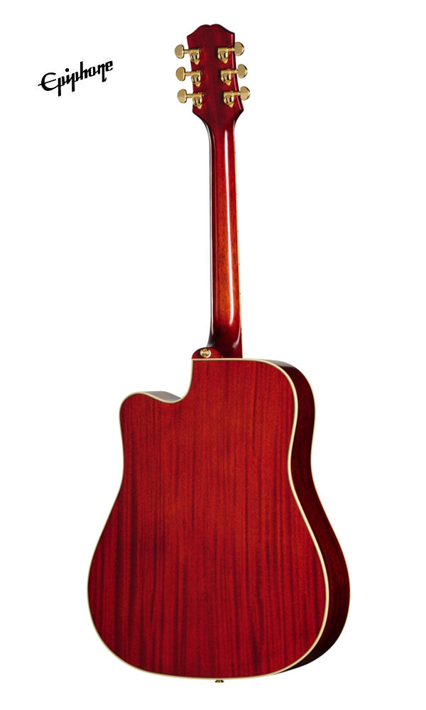 Epiphone Hummingbird Standard EC Acoustic-electric Guitar - Cherry Sunburst