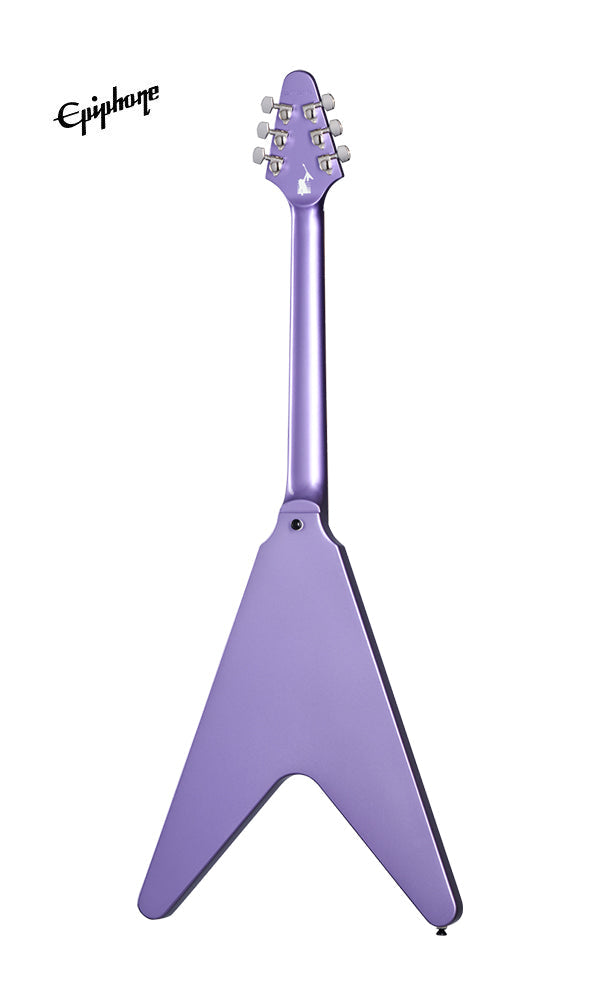 Epiphone Kirk Hammett 1979 Flying V Electric Guitar - Purple Metallic