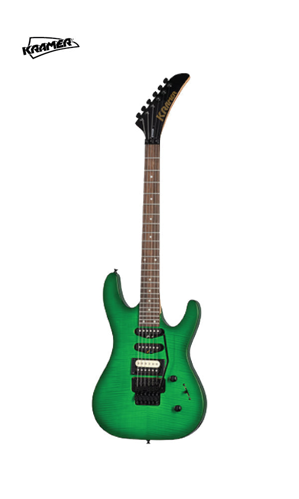 Kramer Striker Figured HSS Electric Guitar, Floyd Rose - Wild Ivy