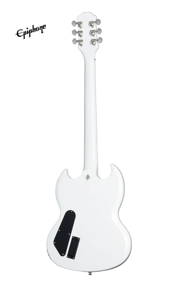 Epiphone SG Prophecy Electric Guitar with Premium Gig Bag - Aged White Tiger