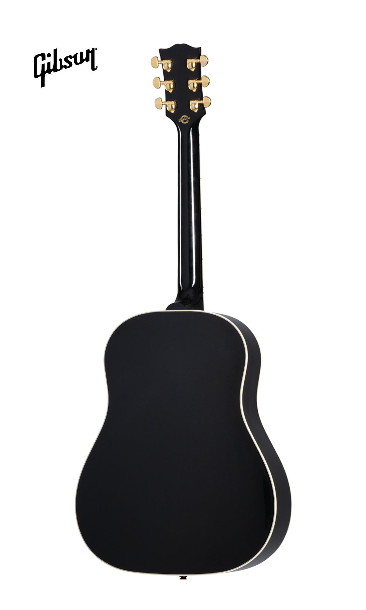 GIBSON J-45 CUSTOM ACOUSTIC-ELECTRIC GUITAR - EBONY (J45)