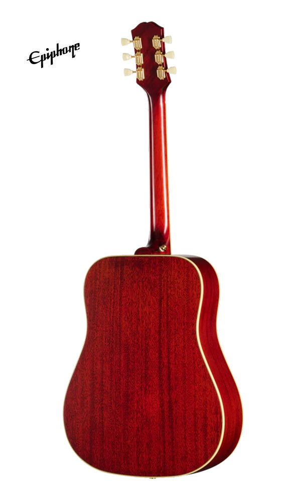 Epiphone Hummingbird Standard Left-Handed Acoustic-Electric Guitar - Cherry Sunburst