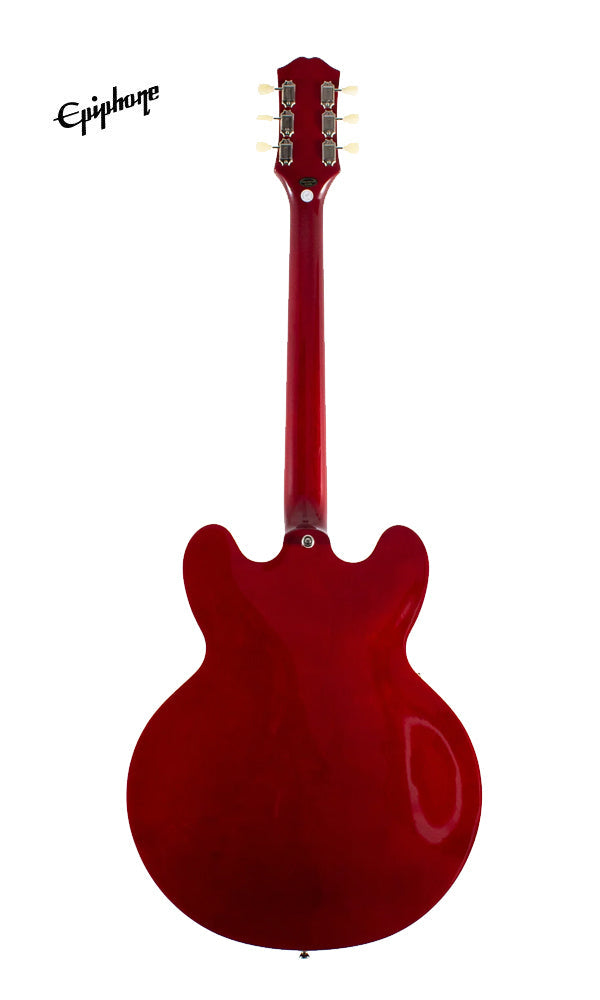 Epiphone 1962 Gibson ES-335 Reissue '60s Cherry Left-handed Semi-hollow Electric Guitar - Sixties Cherry