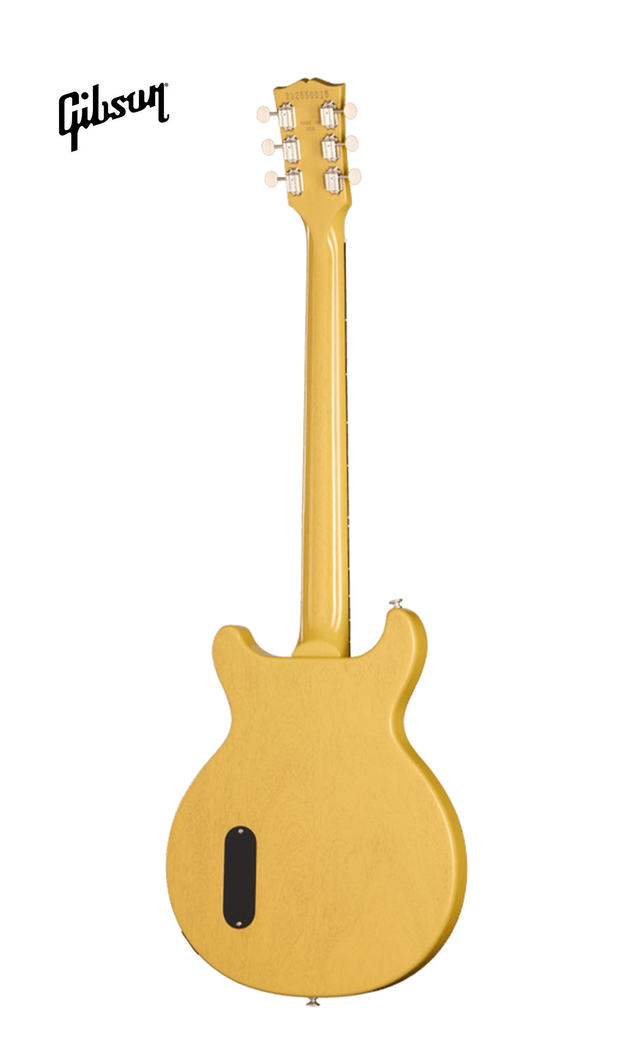 GIBSON LES PAUL JUNIOR DOUBLE CUT ELECTRIC GUITAR - TV YELLOW
