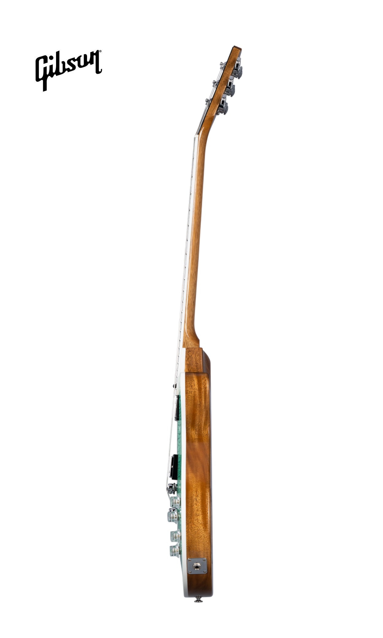 GIBSON LES PAUL MODERN FIGURED ELECTRIC GUITAR - SEAFOAM GREEN