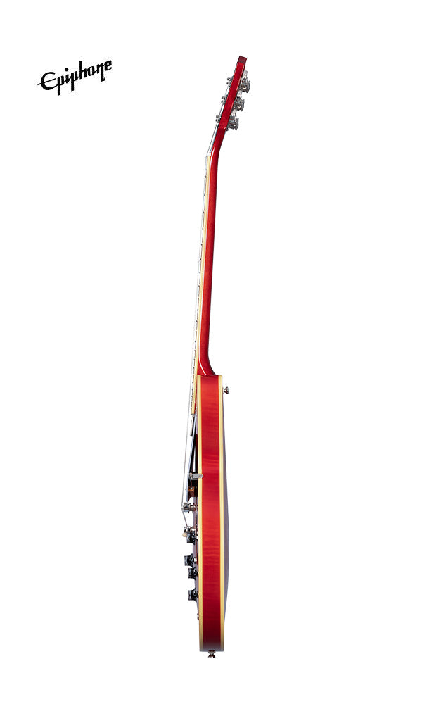 Epiphone Marty Schwartz ES-335 Semi-hollowbody Electric Guitar, Case Included - Sixties Cherry