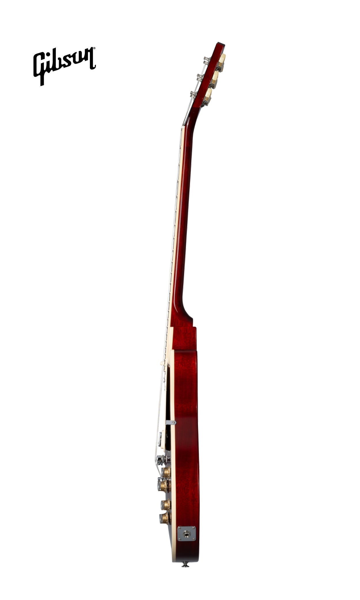 GIBSON LES PAUL DELUXE 70S ELECTRIC GUITAR - WINE RED