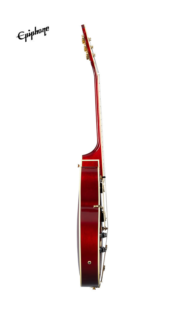 Epiphone Broadway Hollowbody Left-handed Electric Guitar - Wine Red