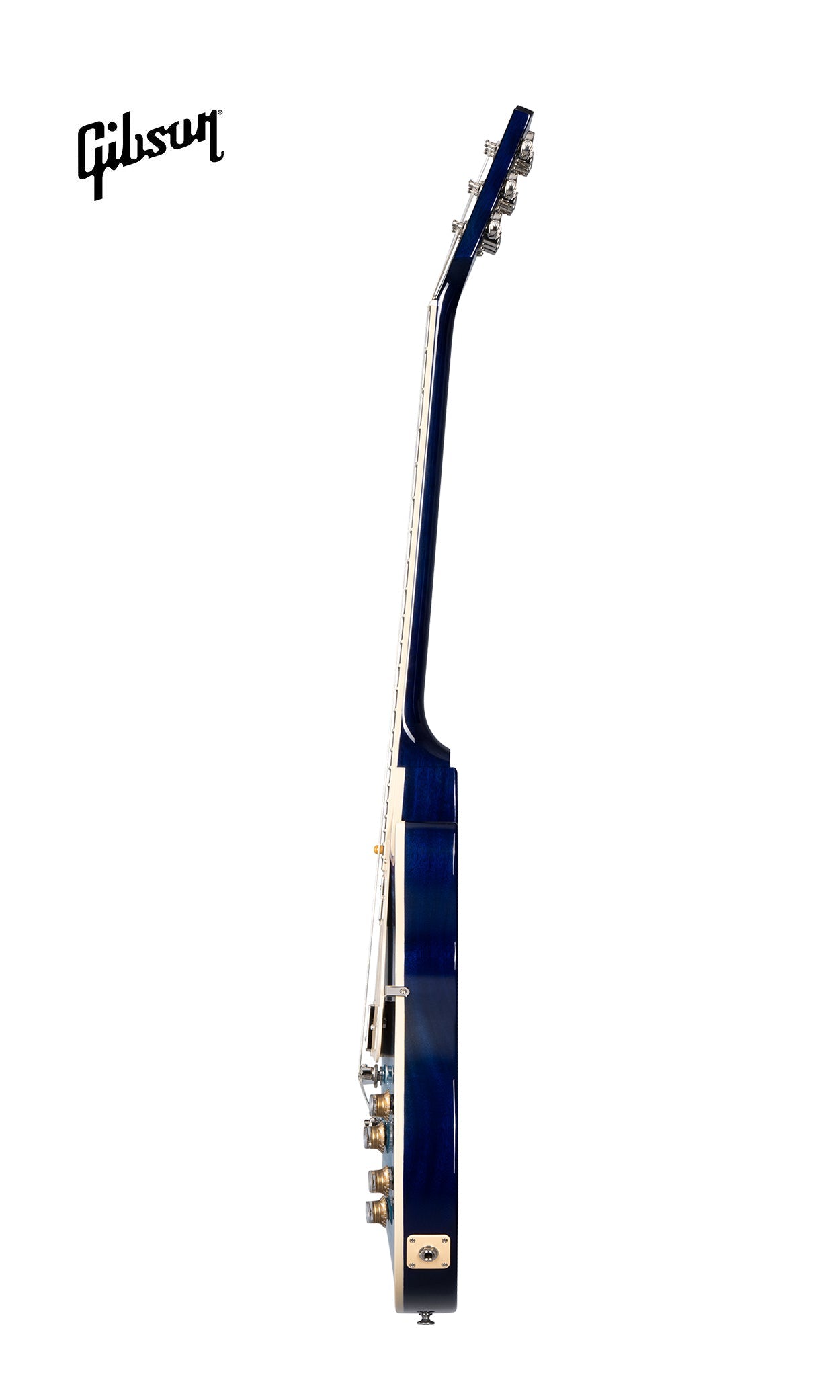 GIBSON LES PAUL STANDARD 60S FIGURED TOP ELECTRIC GUITAR - BLUEBERRY BURST