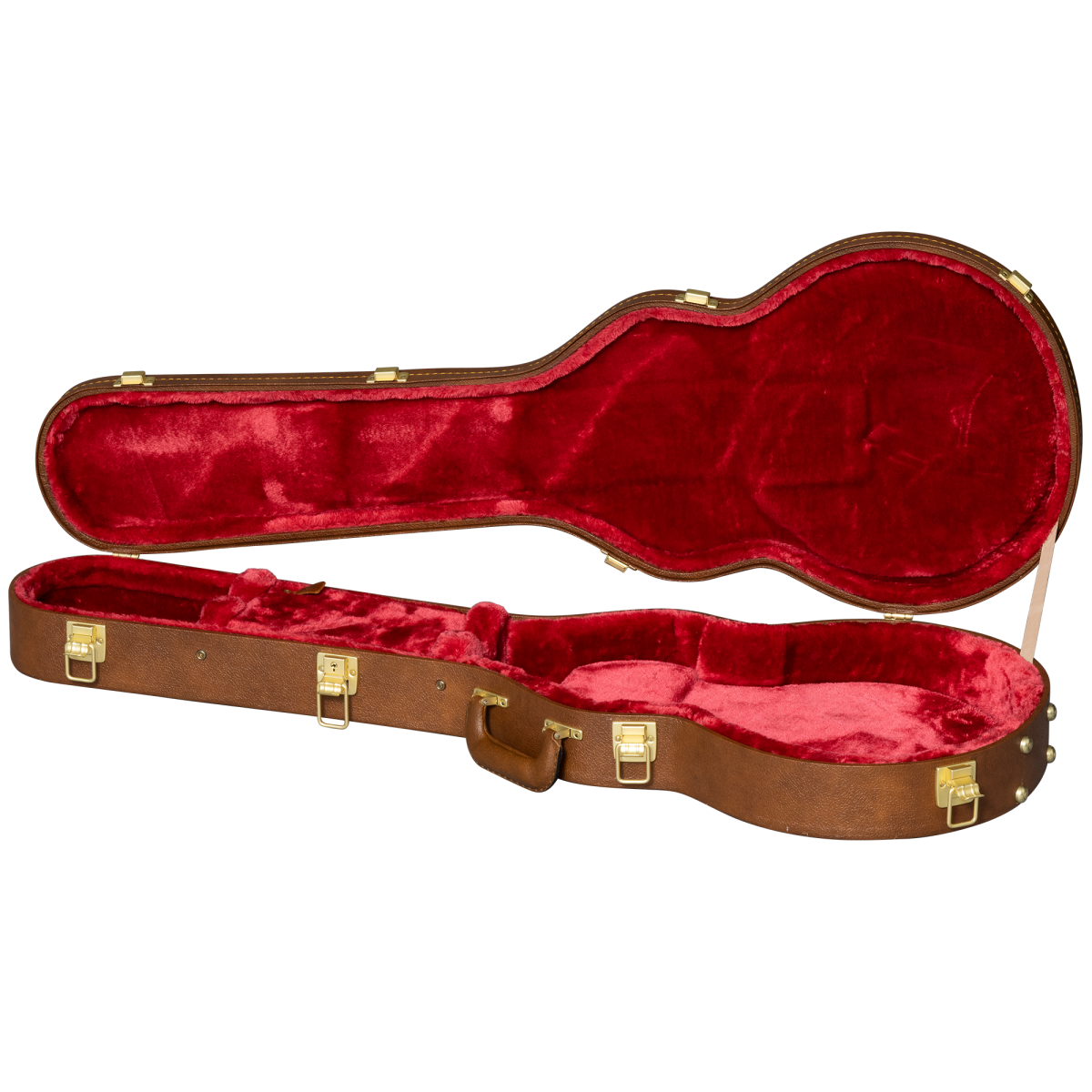 GIBSON ACCESSORIES LES PAUL JR. ORIGINAL HARDSHELL CASE - BROWN (ASLPJCASE-ORG)