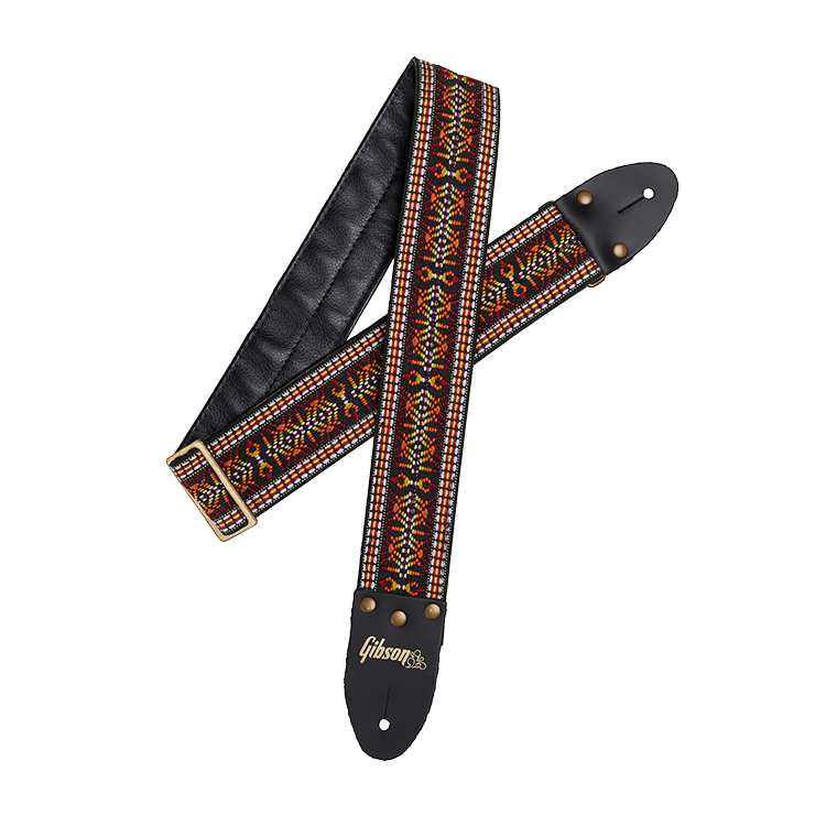GIBSON ACCESSORIES THE EMBER GUITAR STRAP (ASVS-EMB)