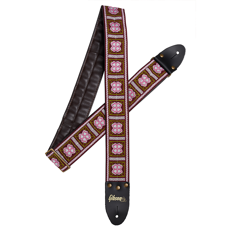 GIBSON ACCESSORIES THE PRIMROSE GUITAR STRAP (ASVS-PRM)