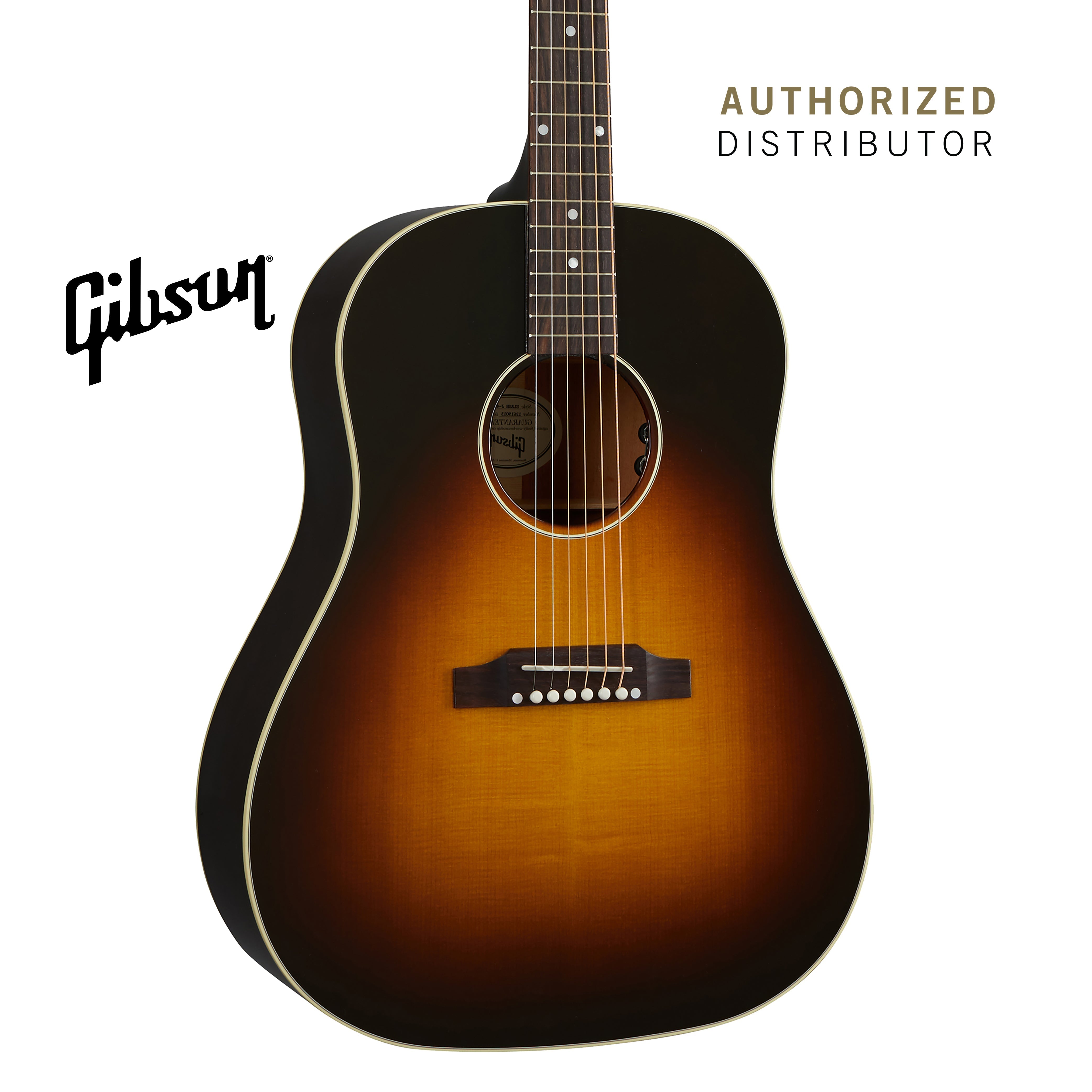 GIBSON SLASH J-45 LEFT-HANDED ACOUSTIC-ELECTRIC GUITAR - NOVEMBER BURST